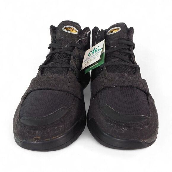 Adidas 2008 ClimaCool Mid Top Basketball Sneakers Triple Black 061208 Men's 12.5 - Picture 3 of 13